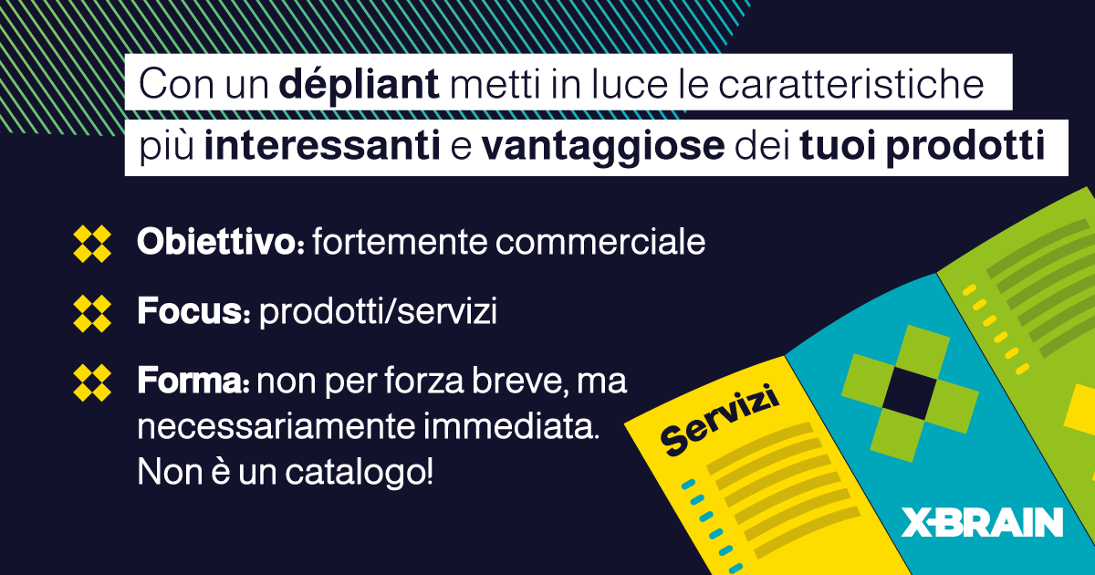 Company profile e depliant servizi non sono la stessa cosa 